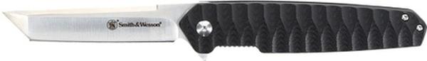 SAW-1136219 2025 Smith & Wesson 24 x 7 Tanto Folding Knife
