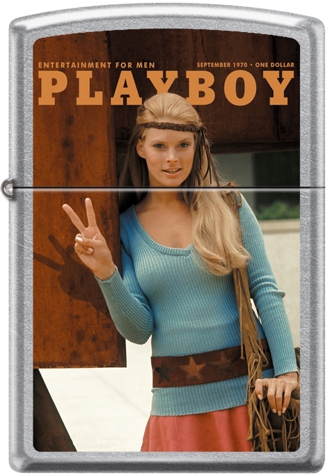 ZIP-207CI406320 2024 Zippo Custom Playboy September 1970 Cover Windproof Lighter