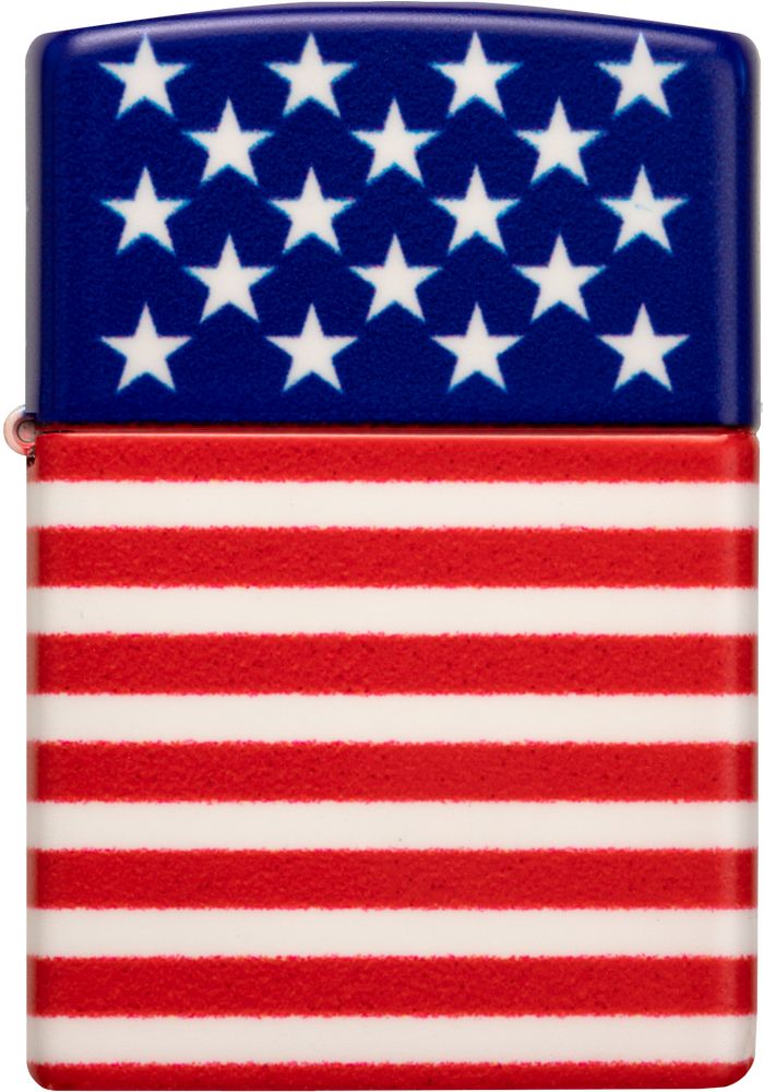 ZIP-48700 2024 Zippo 49352 Stars & Stripes Flag Design Lighter