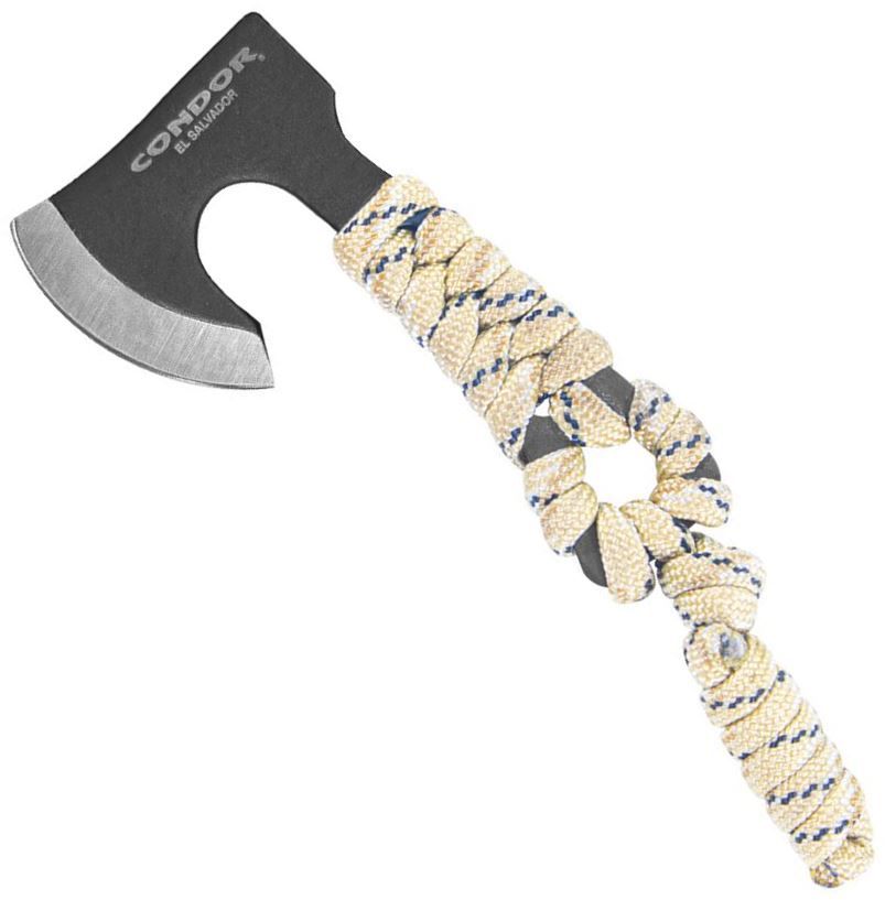 CON-60728 2024 Condor Carlitos Neck Hatchet, Desert Camo