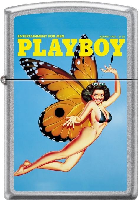 ZIP-207CI406323 2024 Zippo Custom Playboy August 1976 Cover Windproof Lighter