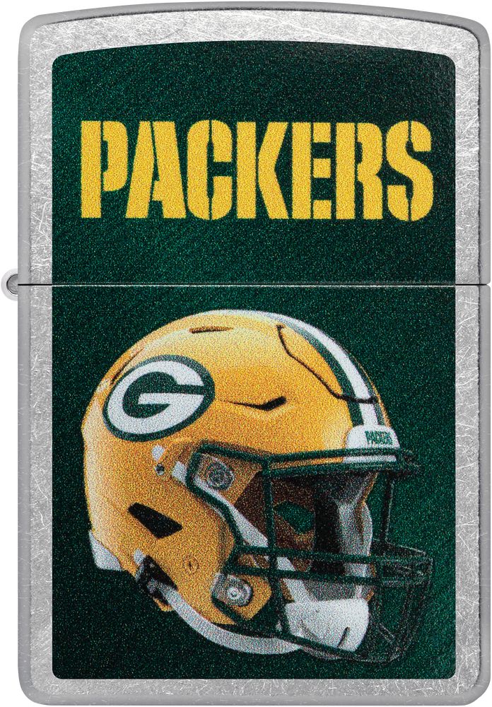 ZIP-48429 Zippo NFL Green Bay Packers Street Chrome Lighter