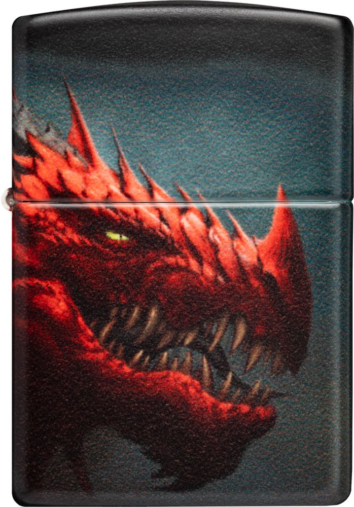 ZIP-48777 2024 Zippo 49352 Red Dragon Design 540 Matte Lighter