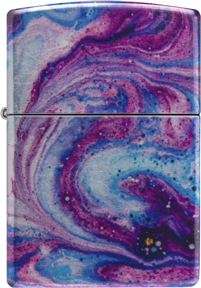 ZIP-48547 2024 Zippo Universe Astro Design Tumbled Chrome Lighter