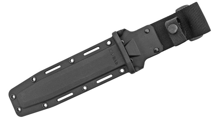 Picture of Pro-Cut KAB-1216S 2024 Ka-Bar Large Hard Plastic Sheath Only for Fits Most Knives with 7 in. Blade - Black
