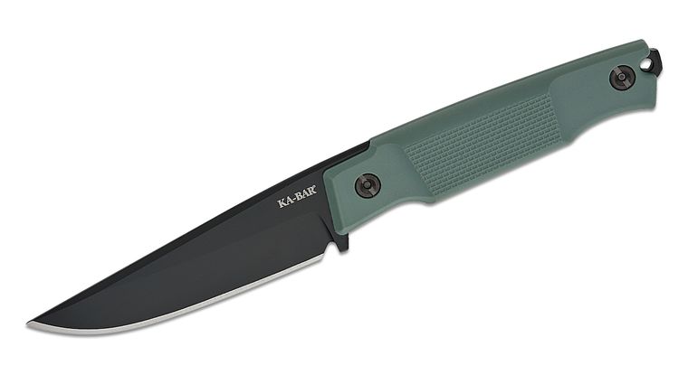 KAB-5500 2025 Ka-Bar Apex Blade Knife with Plastic Sheath & Straight Edge