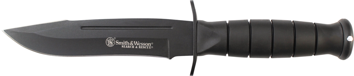 Picture of BTI Tools SAW-CKSUR1 2019 Smith & Wesson Search & Rescue Fixed Blade with Blood Line