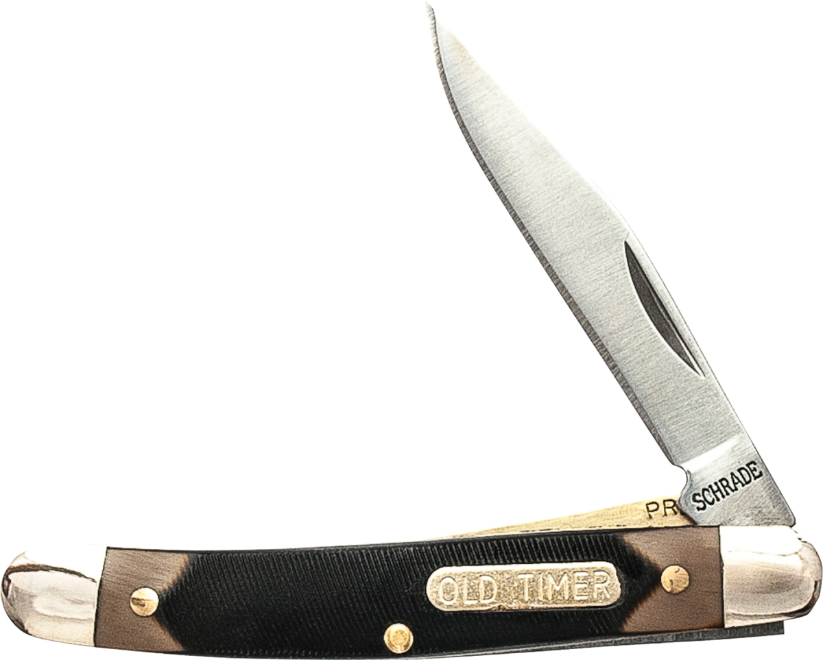 Picture of BTI Tools SCH-18OT 2019 2.75 in. Schrade Old Timer Closed Mighty Mite Lock Blade