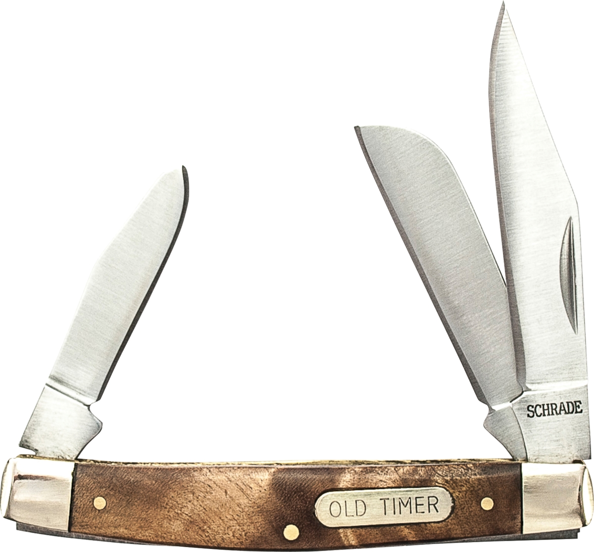 Picture of BTI Tools SCH-34OTW 2019 3 in. Schrade Old Timer Middleman with Desert Iron Wood Handle