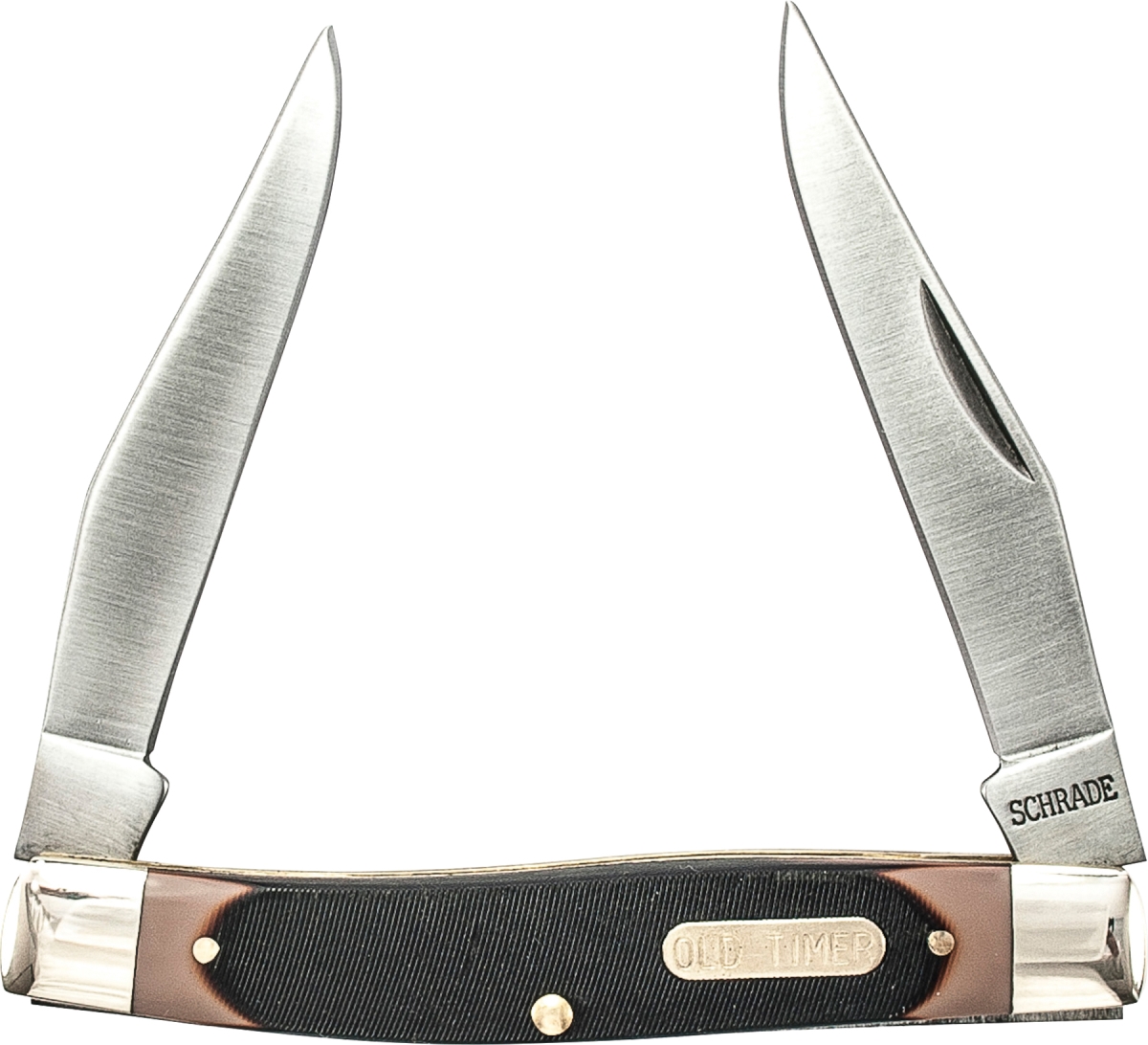 Picture of BTI Tools SCH-77OT 2019 4 in. Schrade Old Timer Game Muskrat Closed Knife