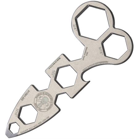 2019 Tumbled Clamshell Stainless Steel Wrat Wrench