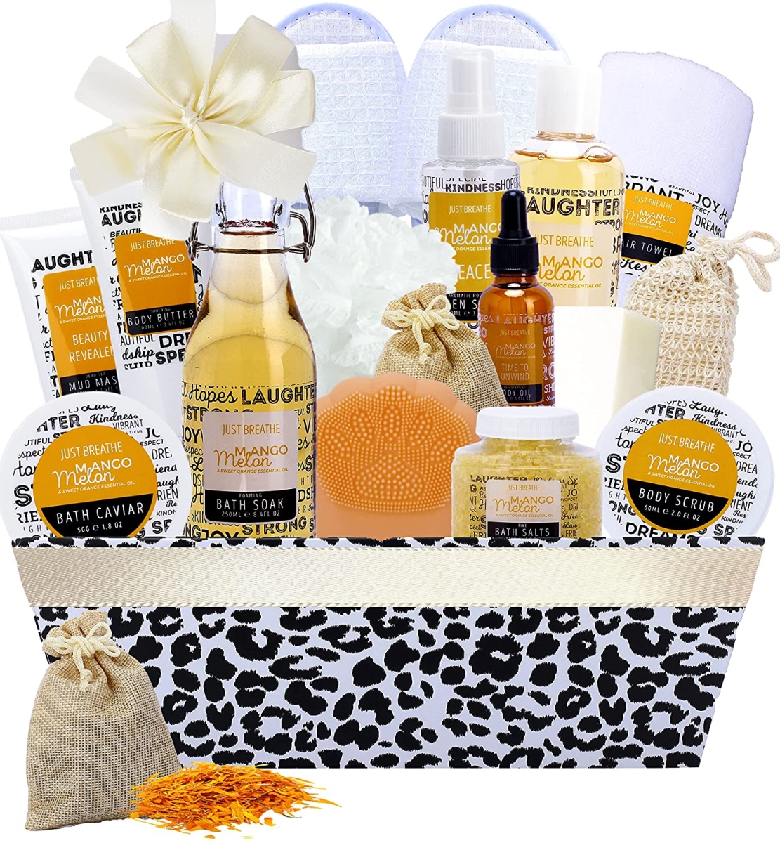 Picture of Above & Beyond B094ND47T7 Above & Beyond Spa Gift Basket for Women & Men