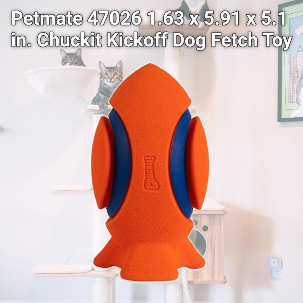 Picture of Petmate 47026 1.63 x 5.91 x 5.1 in. Chuckit Kickoff Dog Fetch Toy