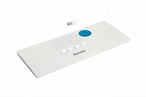 Penclic 2036 Nicetouch T2 Easy To Use Touchpad & Hand Rest Combination - White