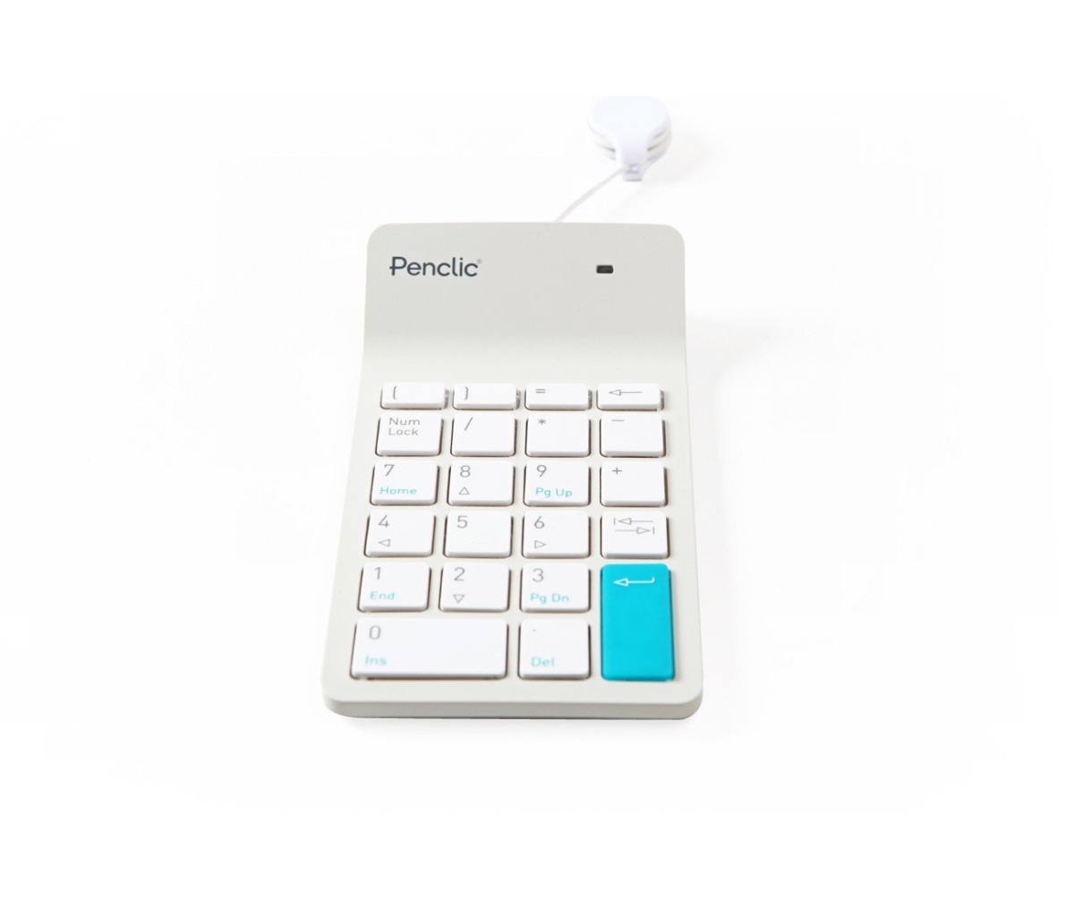Penclic 2052 NB2 Bluetooth Number Pad, White