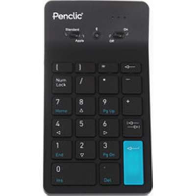 Penclic 2053 NB2 Bluetooth Number Pad, Black
