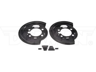 Dorman 924-493 Brake Dust Shield for 2006-2017 Chevrolet, 2006-2017 GMC & 2003-2009 Hummer - Black