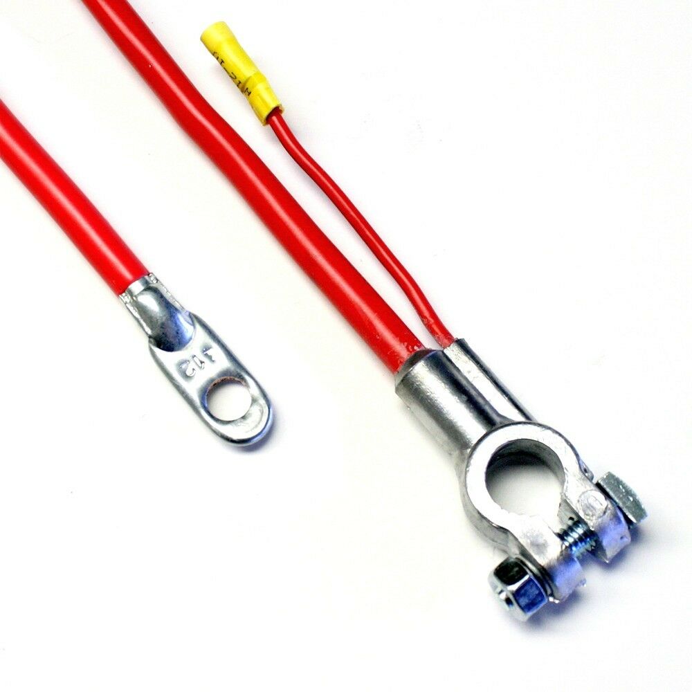 176 0.37 in. Cable Battery Top for 2005 Ford E-350 Club Wagon, Red