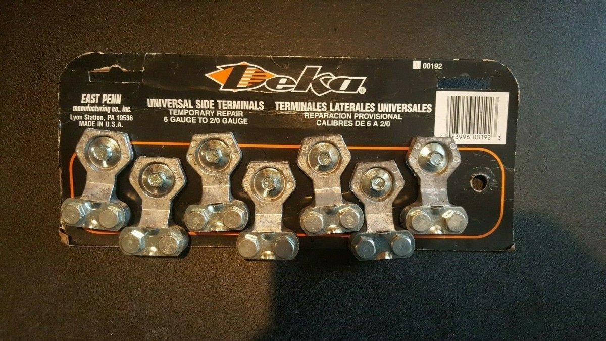 192 Universal Side Mount Battery Terminal Solid Lead