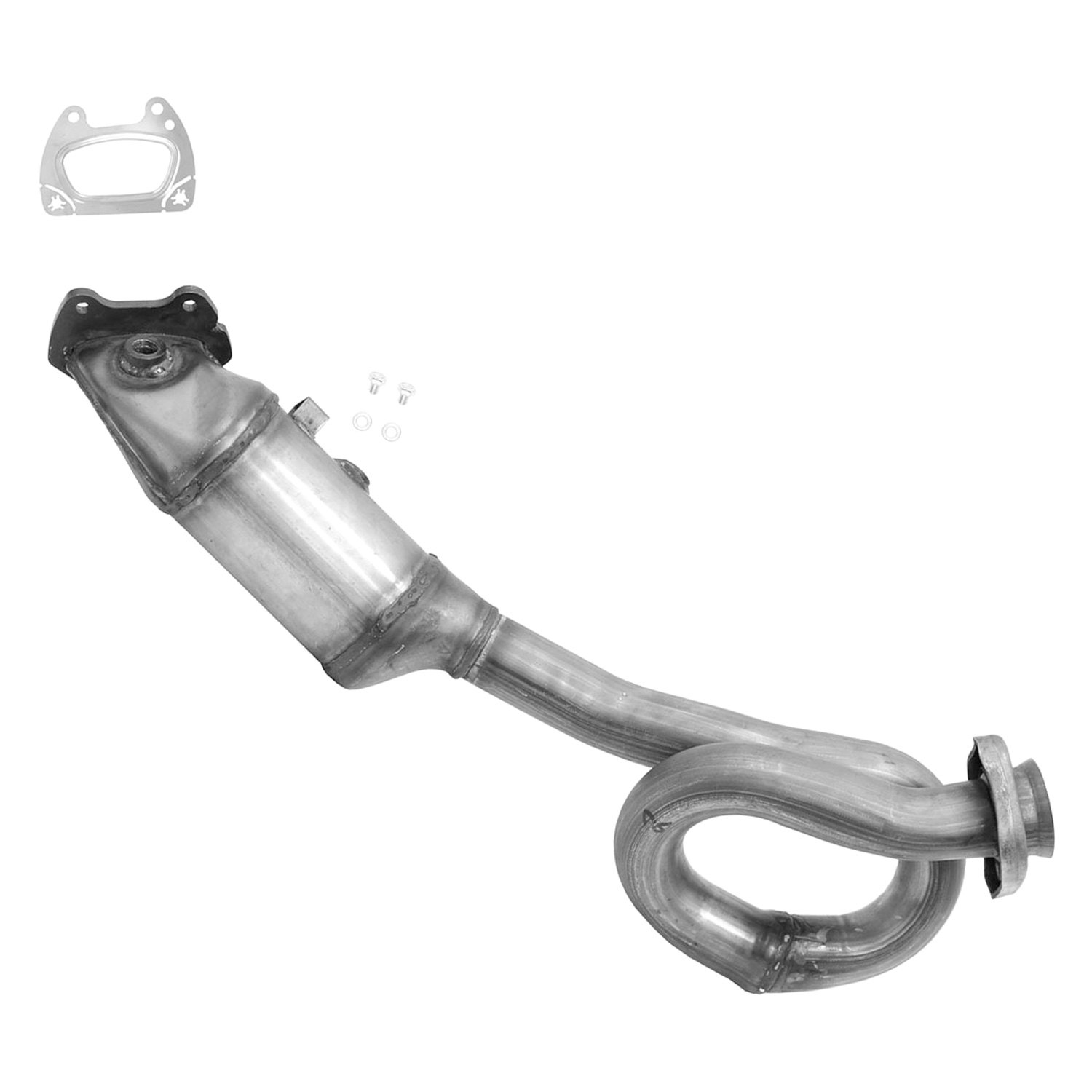 20458 Left Exhaust Manifold with Integrated Catalytic Converter for 2012-2018 Jeep Wrangler