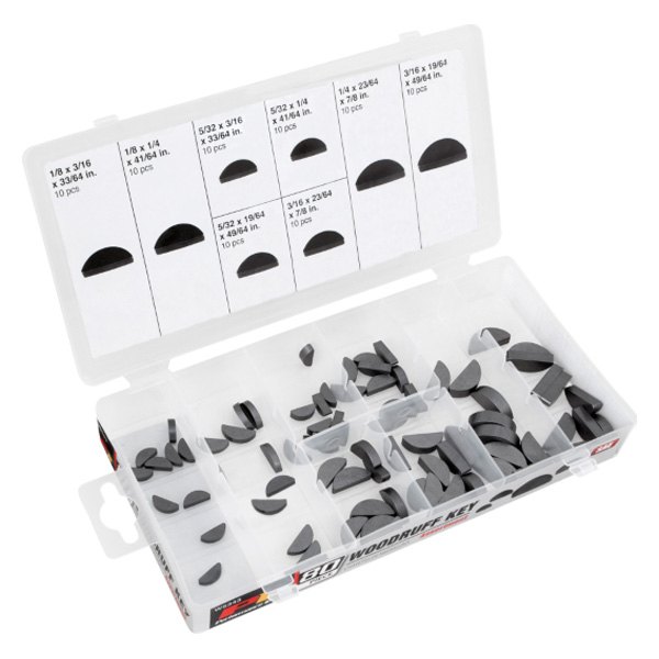 Performance Tool 80-Piece Woodruff SAE Key Assortment (W5343)
