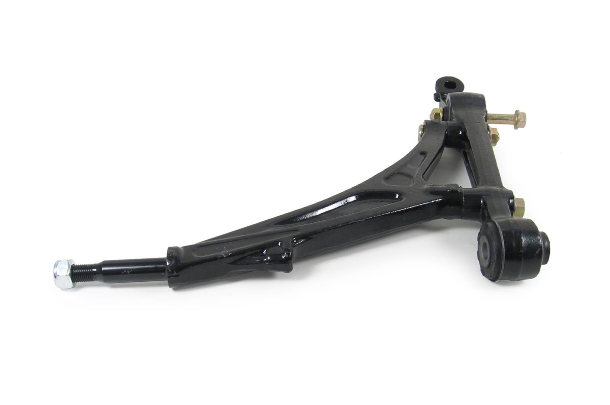 Mevotech Control Arm Steel Black Supreme Series, Front, Driver Side, Lower, Lifetime limited warranty CMS60124