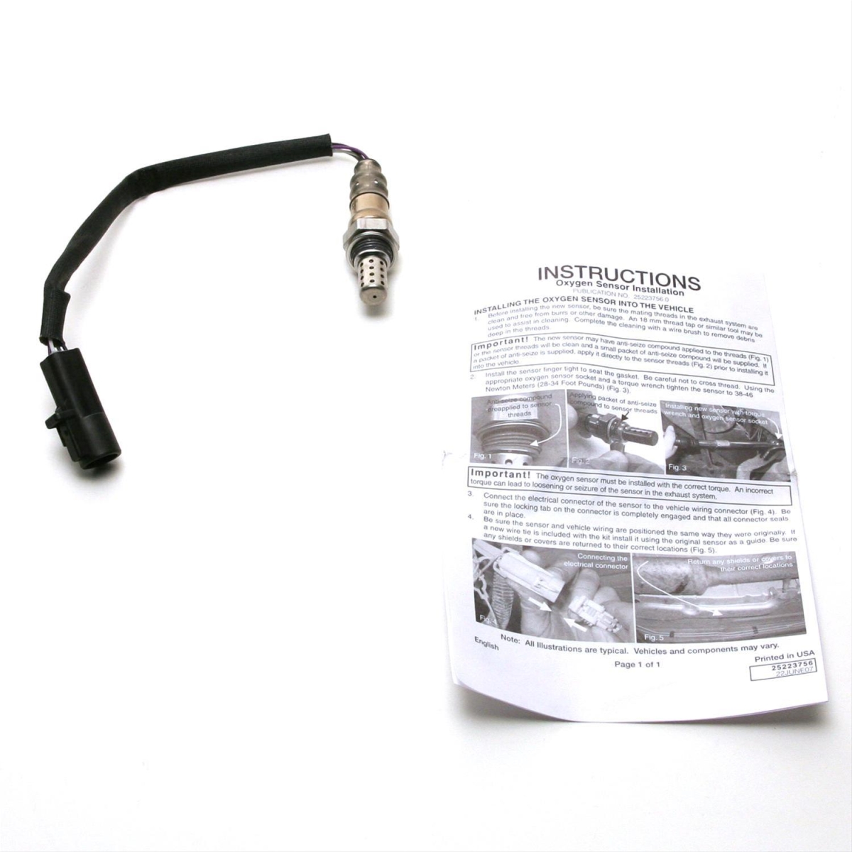 ES20318 Thread-in Oxygen Sensor for 1998 Ford Contour