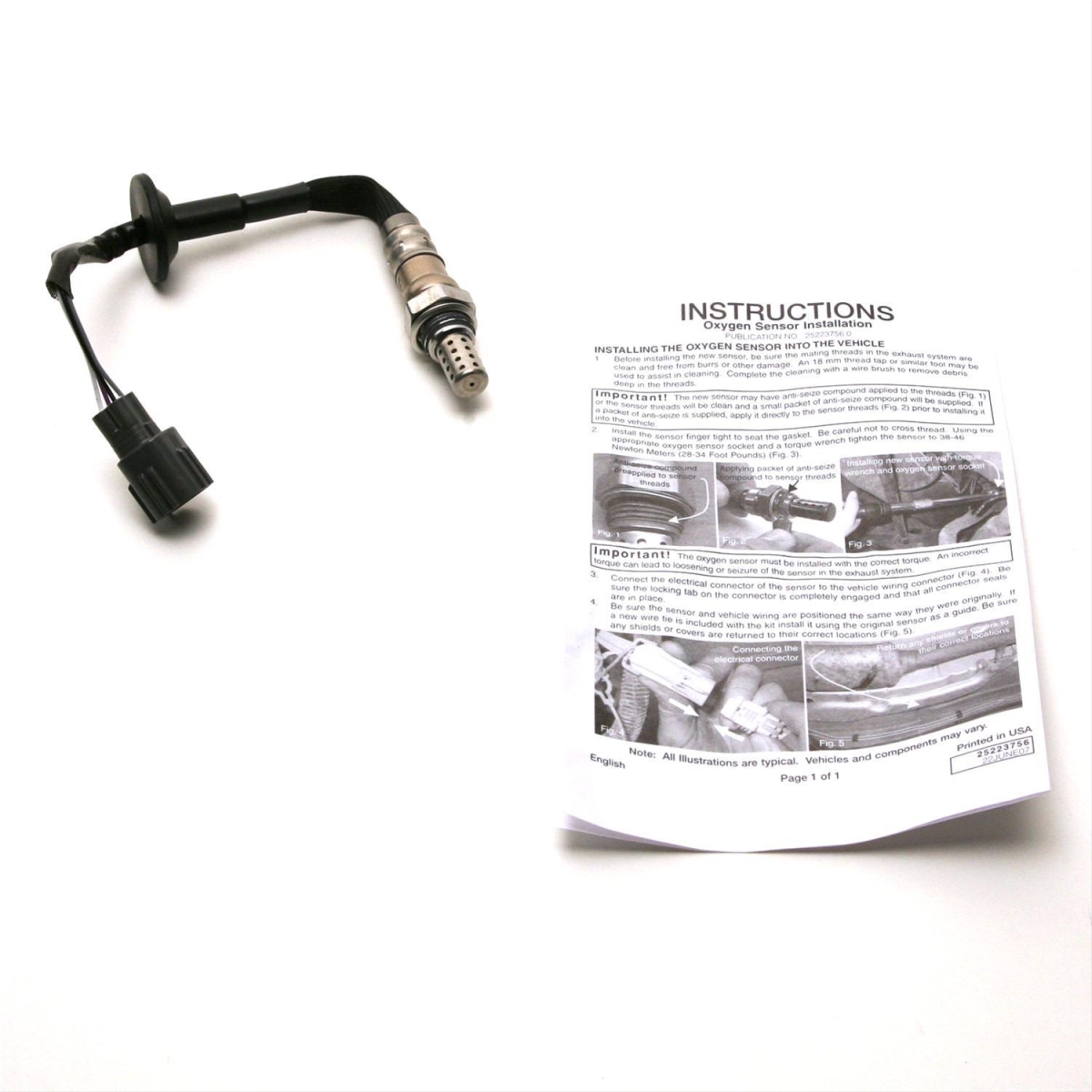 ES20323 Thread-in Oxygen Sensor for 1995 Toyota Avalon