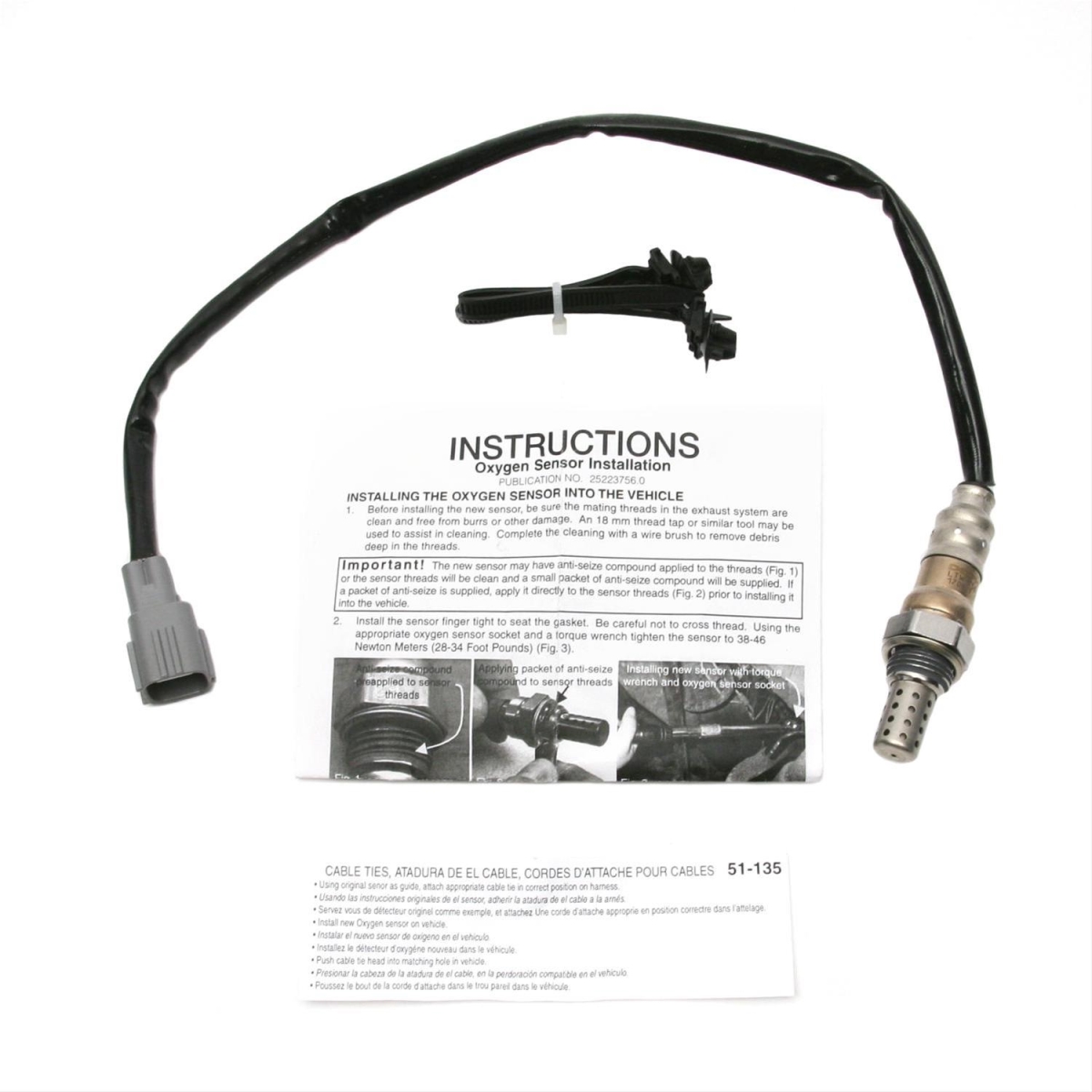 ES20360 Thread-in Oxygen Sensor for 2008-2009 Toyota Sequoia