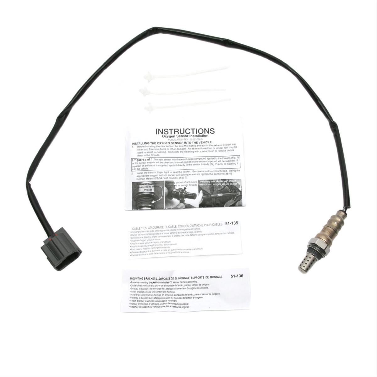 ES20362 Thread-in Oxygen Sensor for 2004-2005 Mazda 3