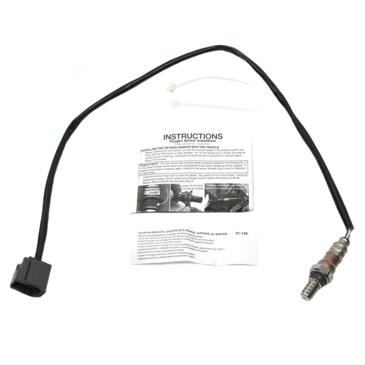 ES20371 Thread-in Oxygen Sensor for 2004-2005 Mazda 3