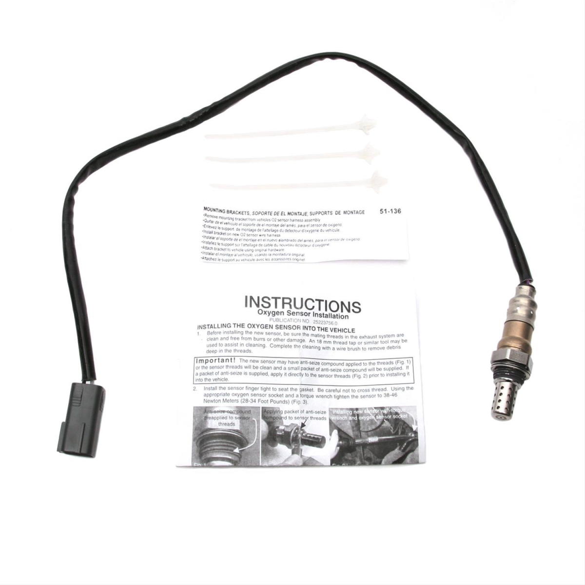 ES20375 Thread-in Oxygen Sensor for 2003-2004 Mazda 6