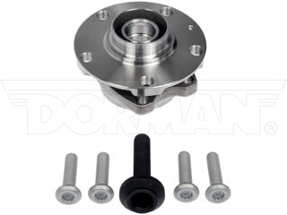 Dorman 950-007 Front Pre-Pressed Hub Assembly for 2002-2008 Audi