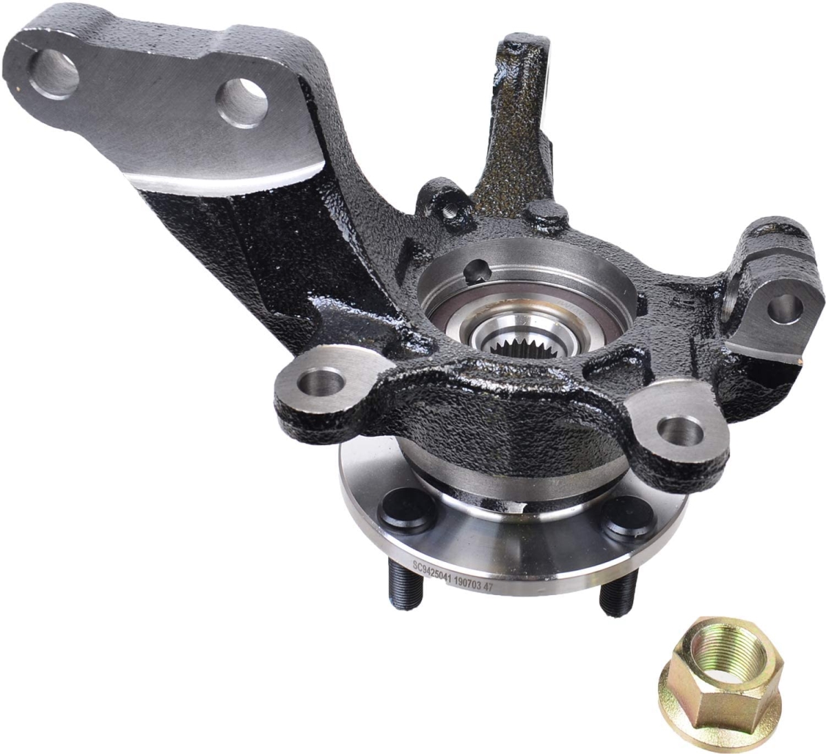 BR935010LK Front Right Knuckle Assembly for 2013-2019 Nissan Versa