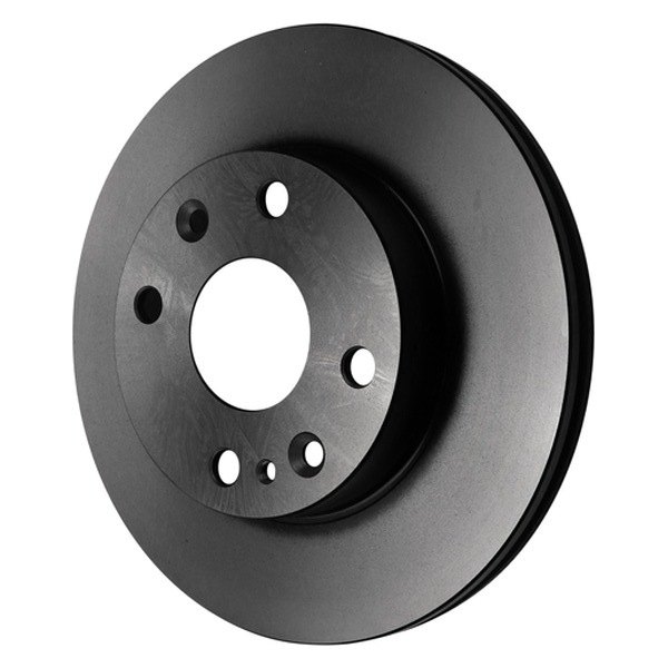 Front Brake Rotor - Silver - Compatible with 1990-1993 Mazda Miata