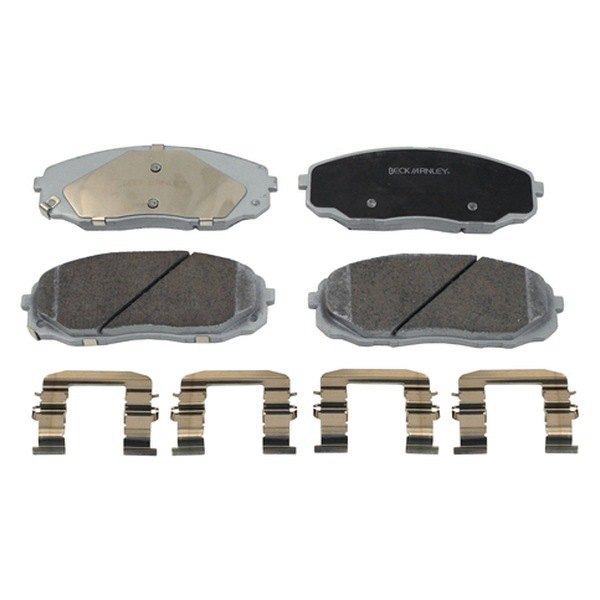 Front Brake Pads with Hardware for 2015-2020 Kia Sedona