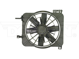 Dorman 620-600 Radiator Fan Assembly Without Controller for 1995-2005 Chevrolet Cavalier, 1995-2005 Pontiac Sunfire - Black