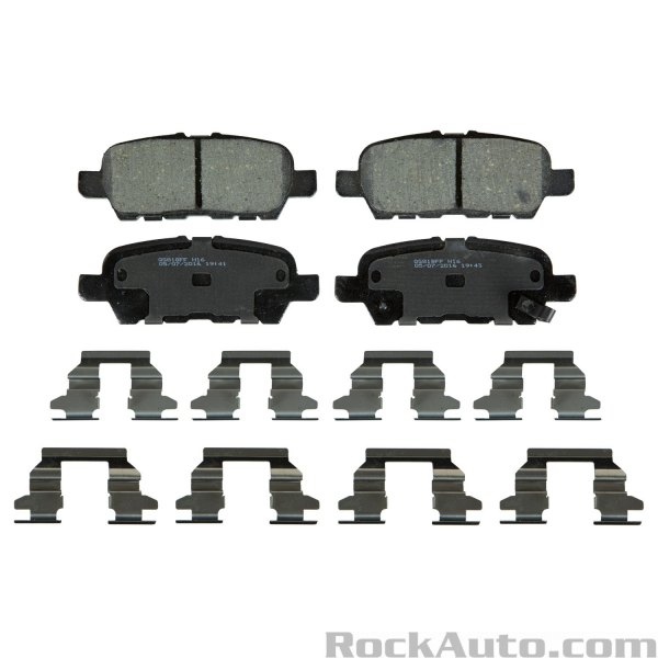 ZD1393A Rear Quickstop Ceramic Brake Pads for 2011-2018 Nissan Altima