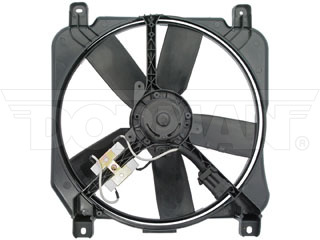 Dorman 620-625 Radiator Fan Assembly Without Controller for 1991-1999 Buick, 1991-1999 Oldsmobile & 1991-1999 Pontiac - Black