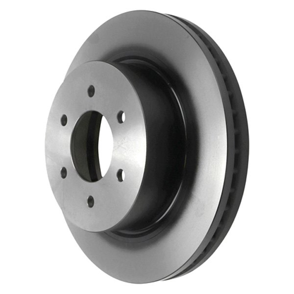 Front OE Brake Disc Rotor - Silver - Front - Premium Quality