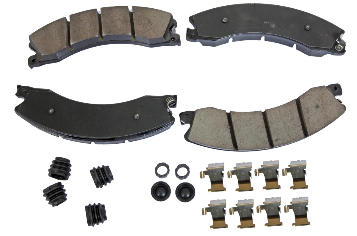 19433095 Front Disc Brake Pad Kit for 2011-2014 Chevrolet Silverado 2500 HD