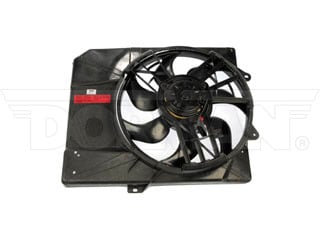 Dorman 620-115 Radiator Fan Assembly Without Controller for 1997-2003 Ford Escort, 1997-1999 Mercury Tracer - Black
