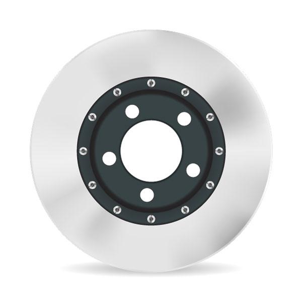 F6F125U Front Brake Rotor for 2013-2016 Scion FR-S