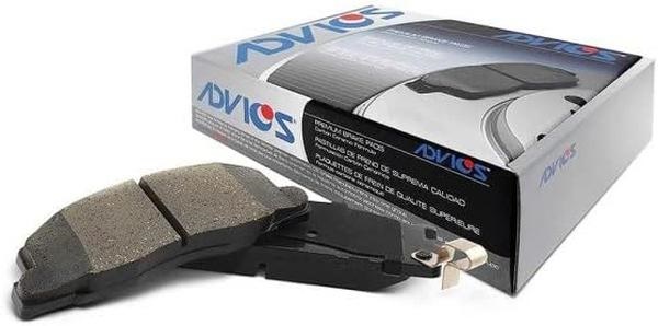 AD1295 N Brake Pad Set for 2019-2021 Hyundai Veloster - Front
