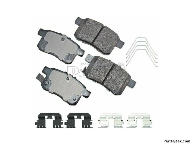 AD1451 Brake Pad Set for 2009-2014 Acura TSX - Rear