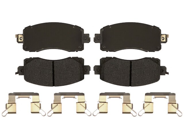 AD2045 Front Brake Pad Set for 2018-2024 Subaru Crosstrek