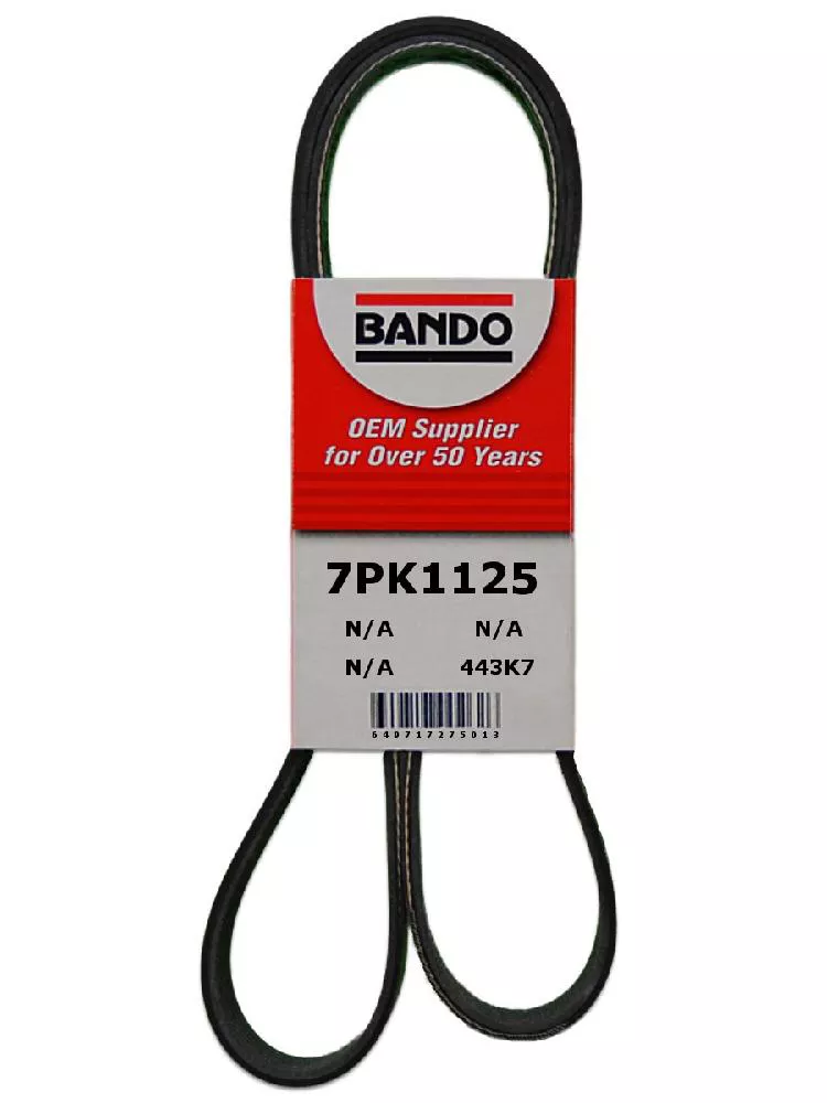 7PK1125 Serpentine Belt for 2012 Nissan Versa