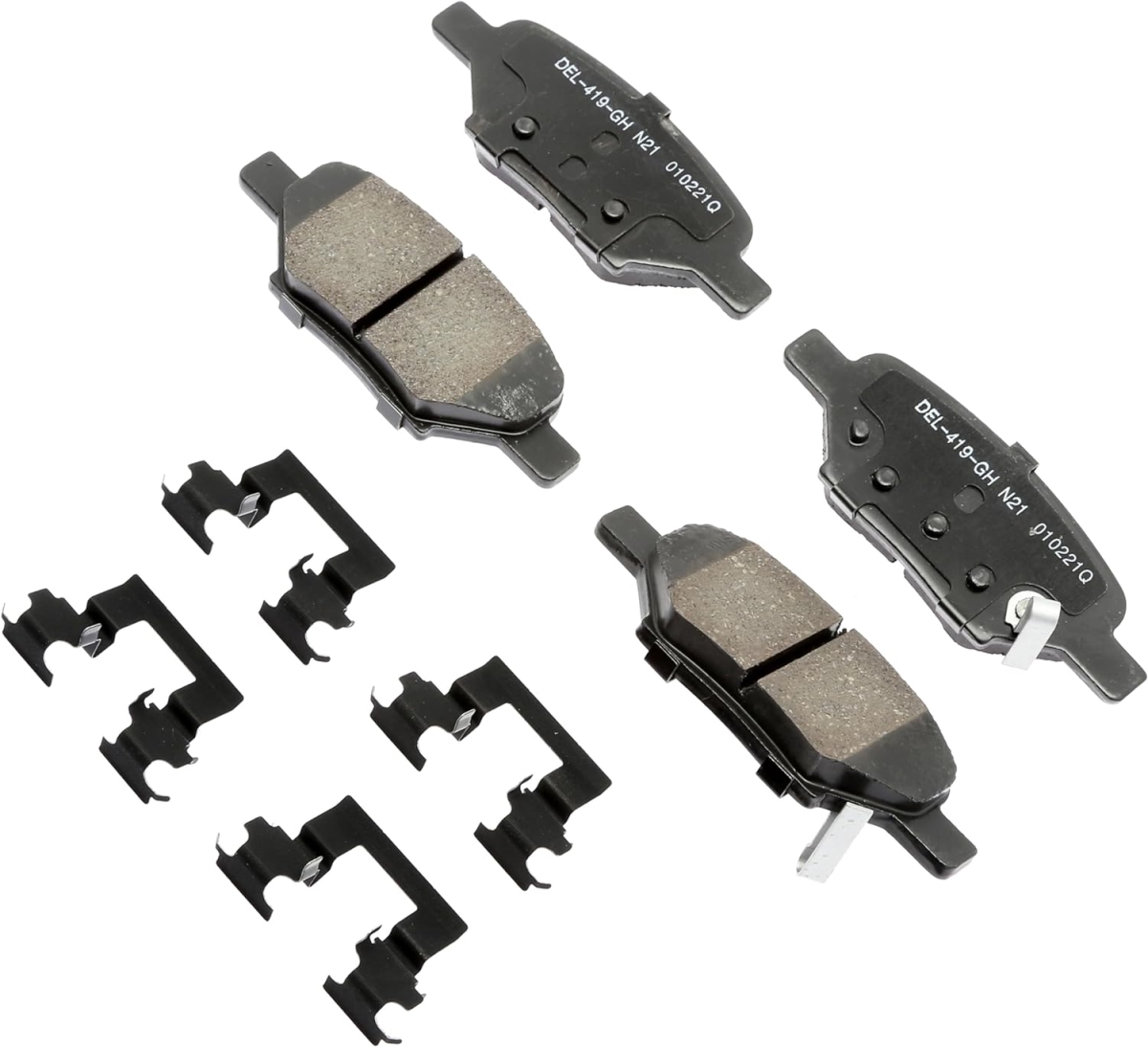 17D1033CHF1 Rear Disc Brake Pad Set for 2007-2010 Pontiac G5