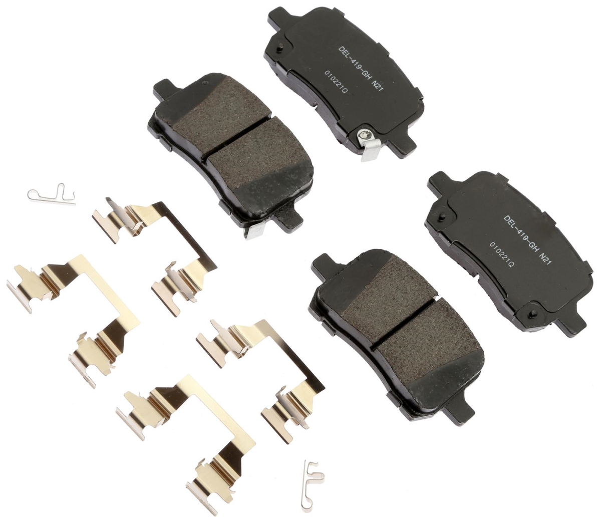 17D1160CHF1 Front Disc Brake Pad Set for 2007-2009 Saturn Aura