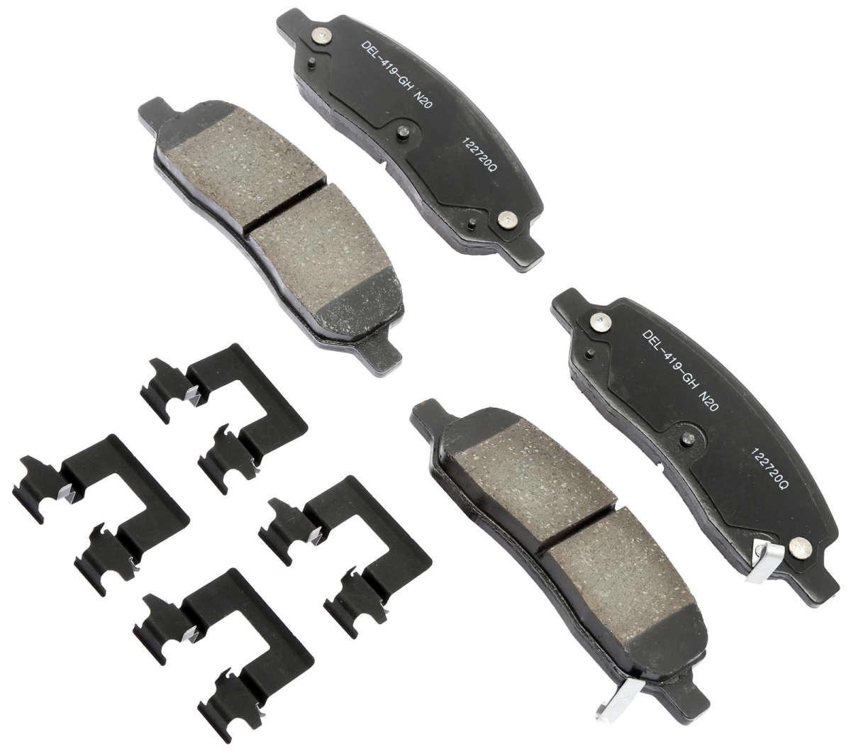 17D1172CHF1 Front Disc Brake Pad Set for 2006-2011 Cadillac DTS